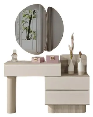 Produktbild von Schminktisch mit Spiegel Designer Luxus Schlafzimmer Set 2 tlg Einrichtung