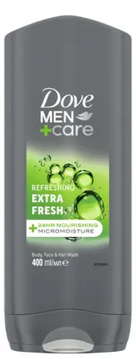 Produktbild von 6x Dove Douchegel Men+ Care Extra Fresh 400 ml