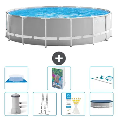 Produktbild von Prism Frame Pool Rund - 457x122 cm - 6-teilig S573