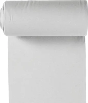 Produktbild von 10m Rolle Bündchenstoff Uni 35/70cm Schlauchware  Jersey Bezugsstoff