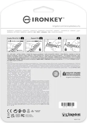 Image de USB-Stick  32GB Kingston IronKey Keypad 200 retail