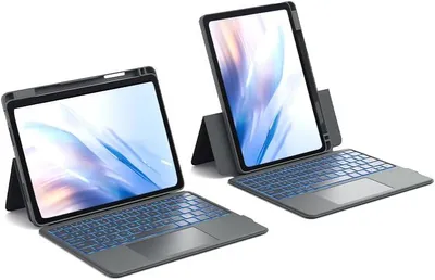 Zdjęcie produktu dla Etui iPad Air 11" M2/M3 i Pro 11" z podstawką CHESONA QWERTY POWYSTAWOWY