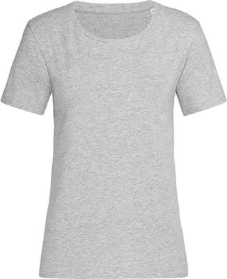 Produktbild von Stedman ST9730 | Damen Relax Crew Neck, Single-Jersey Full-Feeder - Farbe: Grey Heather - Größe: M