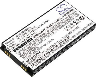 Image de TECHTEK Batterie compatible avec [UniStrong] P8II E remplace BA5200, pour BA5200L