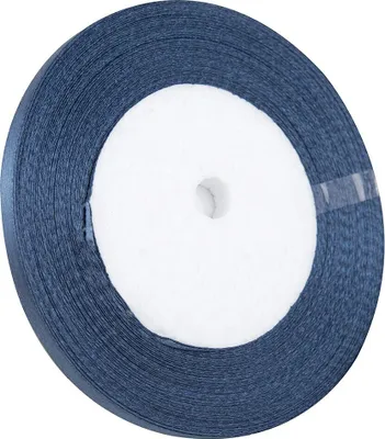 Image de Dekolo ruban satin mariage ruban cadeau ruban anniversaire déco bleu marine