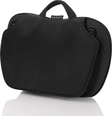 Produktbild von Medisana MC 850, Shiatsu, Rücken, Beine, Hals/Nacken, Schultern, Schwarz, Stoff, 4 Kopf/Köpfe, AC