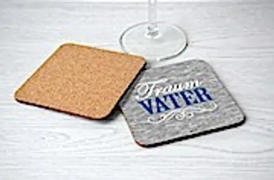 Produktbild von Untersetzer Traum Vater