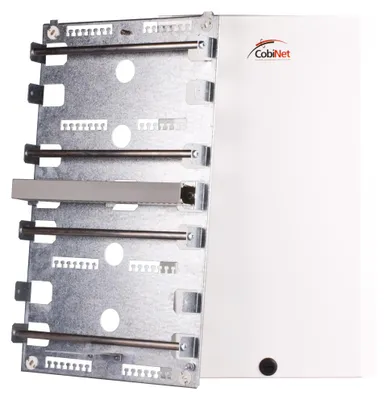 Produktbild von CobiNet 112694 VKA8/PROFIL Verteiler- gehäuse Stahl f.400DA 333x553x115 R9016