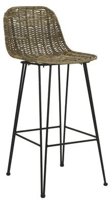 Zdjęcie produktu dla Pomax, taboret barowy, wymiary: 43 cm (długość) x 40 cm (szerokość) x 91 cm (wysokość)