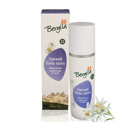 Image de Lotion pour le corps Edelweiß, 200 ml, bio - Bergila