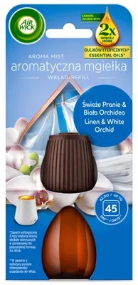 Produktbild von Air Wick Duftnebel Nachfüller Frische Wäsche & Weiße Orchidee