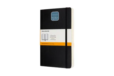Produktbild von Moleskine Notizbuch Large/A5, Liniert, Erweiterte Seitenanzahl, Schwarz
