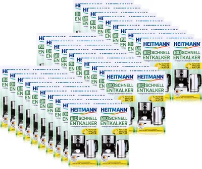 Produktbild von Heitmann  Schnell-Entkalker 2x25g -Natürlicher Universalentkalker (30er Pack)