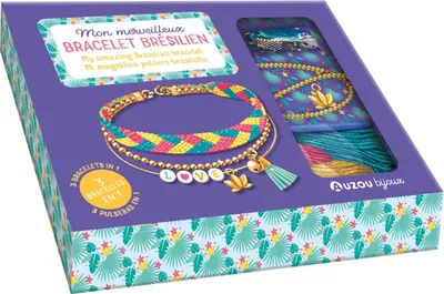 Immagine prodotto di Bracciale brasiliano Auzou Amazing viola