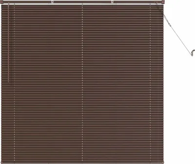 Zdjęcie produktu dla vidaXL Żaluzja wenecka, ciemnobrązowa, 160 x 150 cm, PVC
