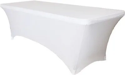 Obrázok produktu pre Mäkký poťah na stôl, biely, 183 x 76 x 74 cm, pre pivné súpravy