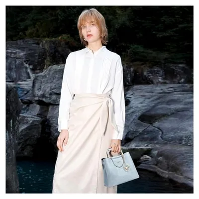 Produktbild von Kleine Handtasche Umhängetasche Damen Schultertaschen mit Griff Elegant Henkeltasche mit Vielen Fächern Crossbody Bag Satchel Tasche