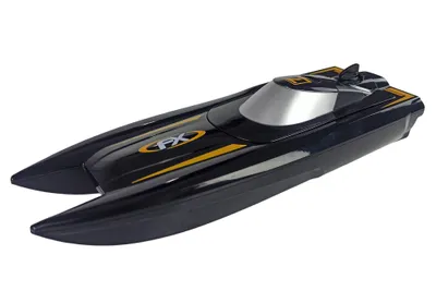 Produktbild von LEAN Toys 9263 RC-Rennmotorboot 1:47, 2,4 GHz, Reichweite 50 m