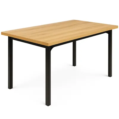 Zdjęcie produktu dla Stół prostokątny do jadalni kuchni VITO 120x80x75 Dąb