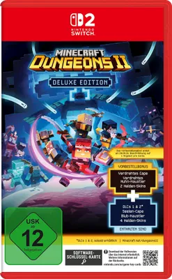 Produktbild von Minecraft Dungeons II NSW2 Deluxe Edition
