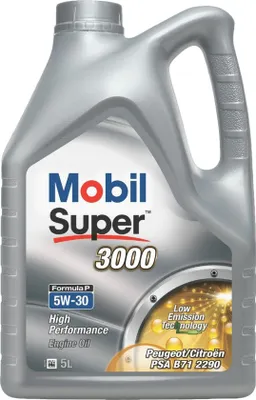 Produktbild von MOBIL Super 3000 Formula P für 5W-30 5 Liter Motoröl Motorenöl PSA B71 2290 Öl
