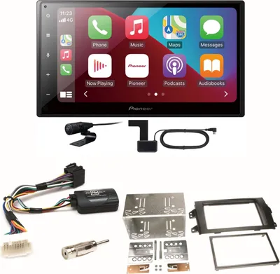 Produktbild von Pioneer SPH-DA160DAB Android Auto CarPlay Einbauset für Suzuki SX4 Fiat Sedici