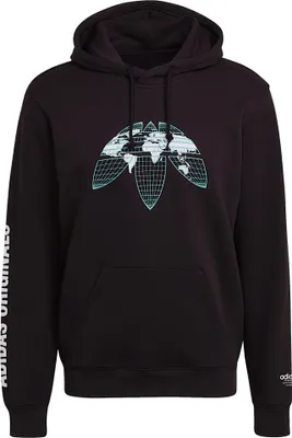 Produktbild von adidas Originals Grafik United Hoody mit Kapuze Gr.2XL schwarz (HF4902)