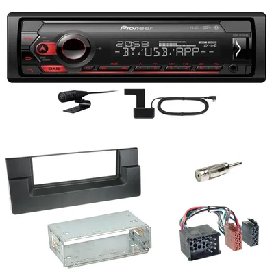Produktbild von Pioneer MVH-S420DAB Bluetooth DAB+ AUX USB Einbauset für BMW 5er E39 bis 09/2000