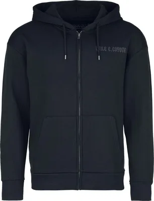 Produktbild von Looney Tunes Kapuzenjacke Herren Wile E. Coyote - Moonlight schwarz L