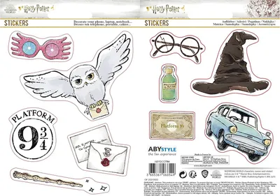 Immagine prodotto di POTTER - Oggetti Magici - Set di 2 fogli di adesivi