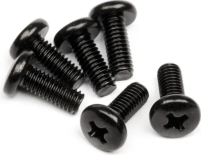 Productafbeelding van HPI platkopschroef M4x10mm (6 stuks)