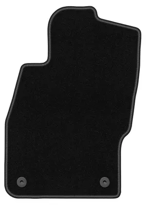 Image de Tapis conducteur en moquette noir pour Opel Corsa D 2006-2015 berline compacte