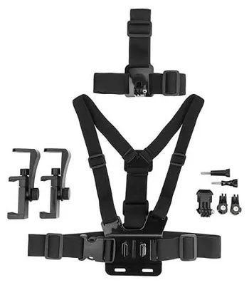 Zdjęcie produktu dla Pasek do mocowania na głowę klatkę piersiową smartfon gopro