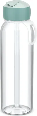 Produktbild von Mepal - Wasserflasche Flip-Up Campus - Auslaufsichere Trinkflasche für Schule & Unterwegs - Transparente Trinkbecher - BPA-frei & Spülmaschinenfest - 500 ml - Cool mint