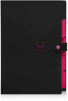 Produktbild von A4-Dokumenten-Organizer 5-Fach mit Klemmschluss, Erweiterbar, 32cm