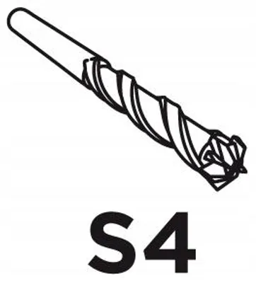 Zdjęcie produktu dla GRAPHITE Wiertło do betonu SDS Plus, 10 x 160 mm, S4, quatro