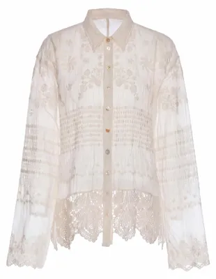 Produktbild von ALEIDA damen hemd - beige, S
