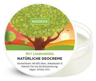 Produktbild von NADEOS Natürliche Deocreme Lindenblüte