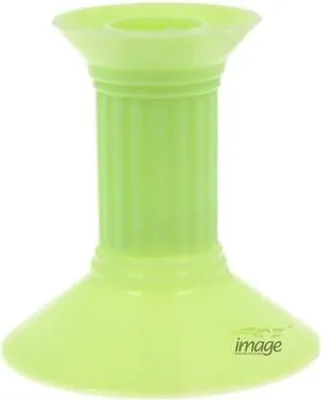 Image de Bougeoir en plastique 10 cm, 1 pièce, vert clair
