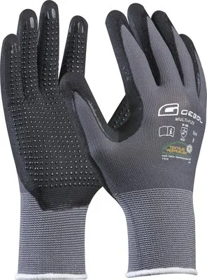 Produktbild von GEBOL Arbeitshandschuhe Multi-Flex schwarz Gr. 9