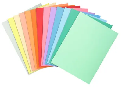 Produktbild von Exacompta 330000E 100er Pack Aktendeckel SUPER in Pastellfarben aus extra starke