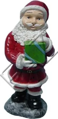 Produktbild von Design Weihnachtsmann Figur Garten Statue Skulptur Figuren Skulpturen Deko Neu