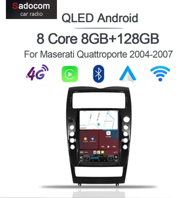 Obrázok produktu pre Autorádio – Android 13 – 8 GB RAM, 128 GB úložisko – 12-palcový IPS dotykový displej – Wi-Fi, GPS navigácia
