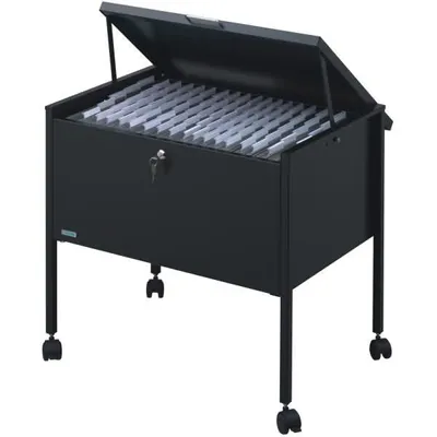 Obrázok produktu pre DURABLE ECONOMY Hängemappenwagen 80 A4 TOP schwarz