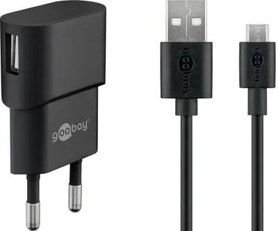 Obrázek produktu pro Goobay 45296, Vnitřní, AC, 5 V, 1 A, 1 m, Černá