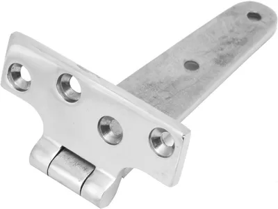 Imagen del producto de Bisagras de acero inoxidable, en forma de T, de 151 x 75 x 4,5 mm, para puertas pesadas