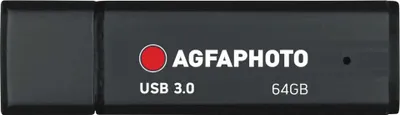Obrázok produktu pre AgfaPhoto USB 3.2 Gen 1 64 GB čierna