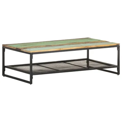 Produktbild von Couchtisch 110x60x35 cm Recyceltes Massivholz