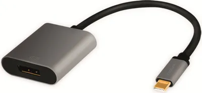 Immagine prodotto di Cavo adattatore LogiLink USB-C - DisplayPort nero/grigio
