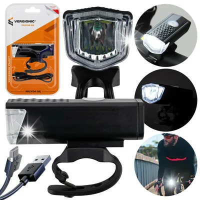 Productafbeelding van Fietslamp voor, krachtige LED-koplamp, oplaadbaar via USB